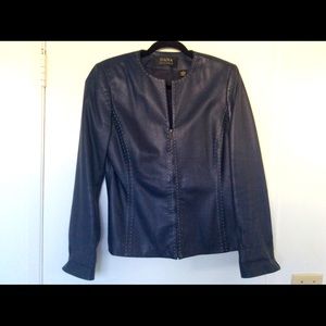 Dana Bachman genuine leather jacket